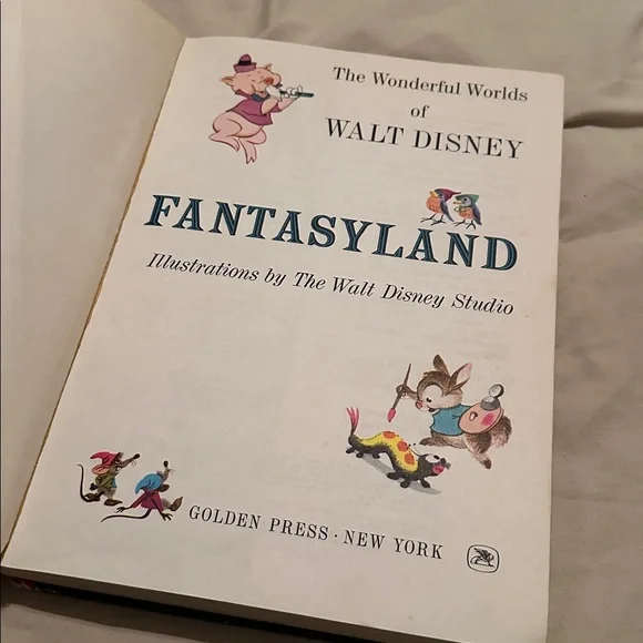 Disney *Vintage* 1965 The Wonderful Worlds of Walt Disney Four-Volume Boxed Set - Picture 8 of 16